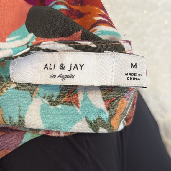 ALI & JAY Floral Puff Sleeve Mini Dress - Picture 6 of 9